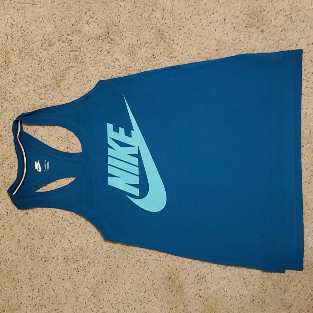 Nike Tank Top Teal The Nike Tee Workout Athletic Women’s Size small